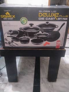 Imported Sonex Non Stick Cookware 18 Pieces Korean.