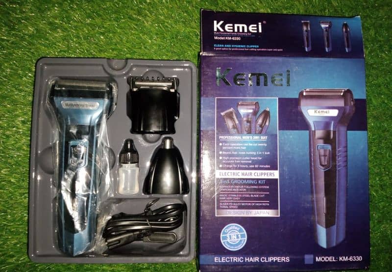 kemei 3 in 1 shaving machine 1