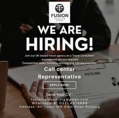 uk based travel agency required travel agent