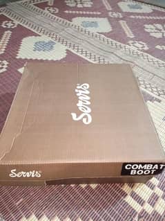 Army Long Shoes| Servis Combat Boot| Brand New| Size 9| New Article.