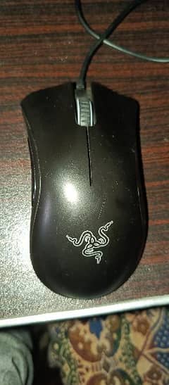 RAZER death essential gaming mouse branded