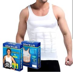 Slim N Lift Body Shaper For Men's °White (03324313280)