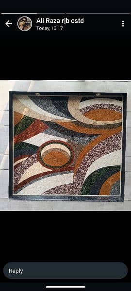 Marble mosaic for walls decorations 13