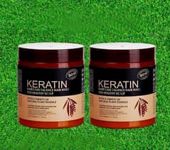 pack of 2 keratin hair mask, 500ml