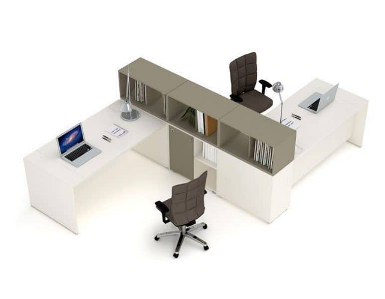 Cubicle Table , office chair and  Office center table 2