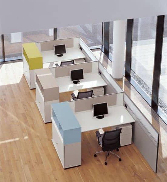 Cubicle Table , office chair and  Office center table 4