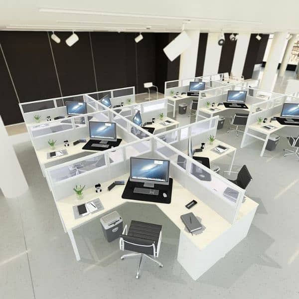 Cubicle Table , office chair and  Office center table 6