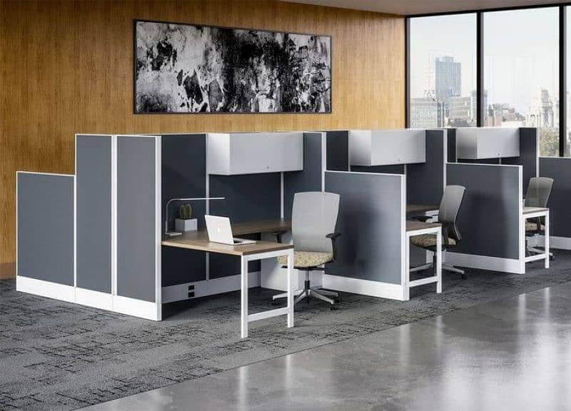 Cubicle Table , office chair and  Office center table 7