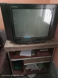 Sony tv with tv traly