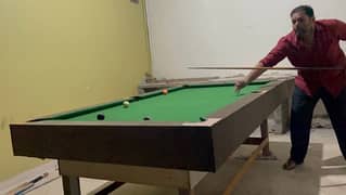 snooker table 4/8 fit new havy wooding