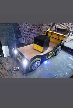 Latest Design Car Bed With Side Table