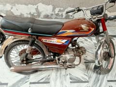 Jinan 70cc modal 2010 new condition