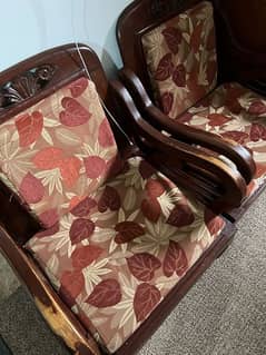 Sofa set with table