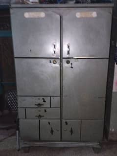 Metal wardrobe