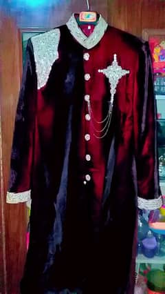 sherwani with complete Saman