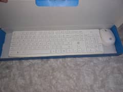 hp wireless keyboard and mouse white color