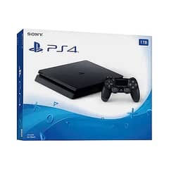 PS4 SLIM 1TB WITH 2 DAYS USED 10/10 CONDITION ORGINAL