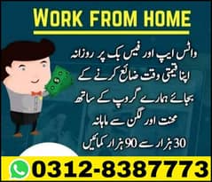 work from home , online earning