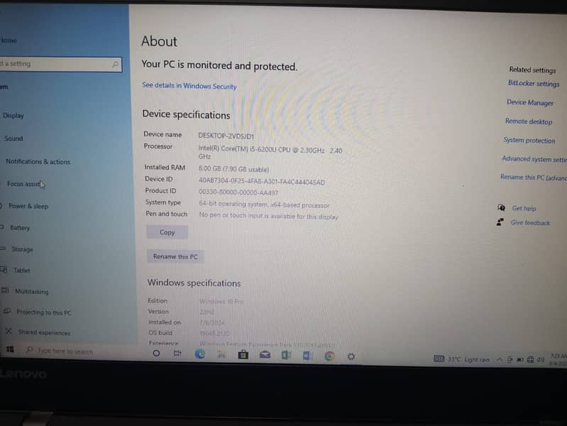 #Lenovo Think Pad T470 7