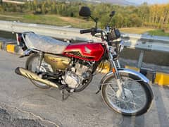 CG 125 GOLD EDITION 2024 self start