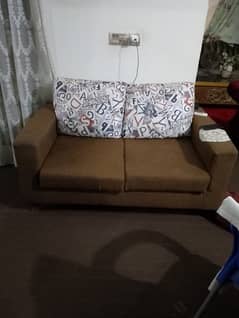 Sofa Combed & 2 Seater Sofa with free furniture set