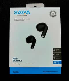 Original SAIYA Metal Wireless Earphones MT2 Mini 5.3V Truly Wireless