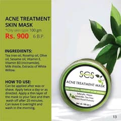 Acne Treatment Mask