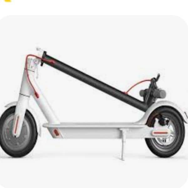 2 wheel stand up electric bike. top speed 25 km/h 8