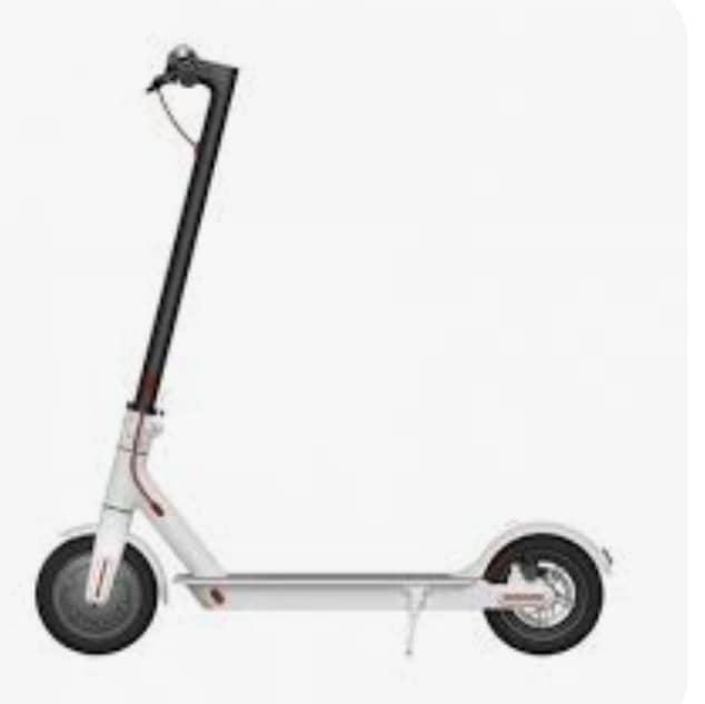 2 wheel stand up electric bike. top speed 25 km/h 10