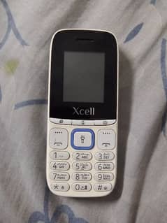 Mobile phone Xcell white colour