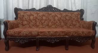 5 Seater Sofa Set with Wooden Table