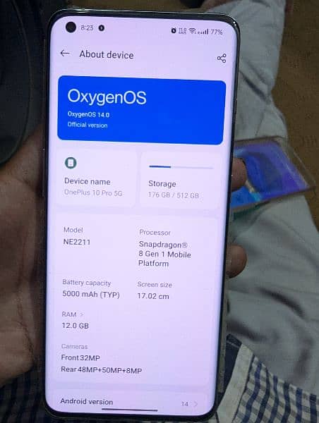 OnePlus 10pro 12/512 5g 8