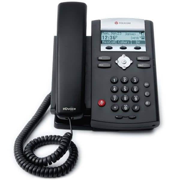 Polycom IP 331 /330 /335 IP Phone  in good condition /SIP Phone 1