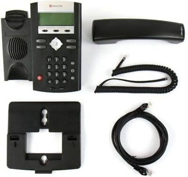 Polycom IP 331 /330 /335 IP Phone  in good condition /SIP Phone 2