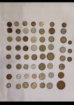 127 old coins collection