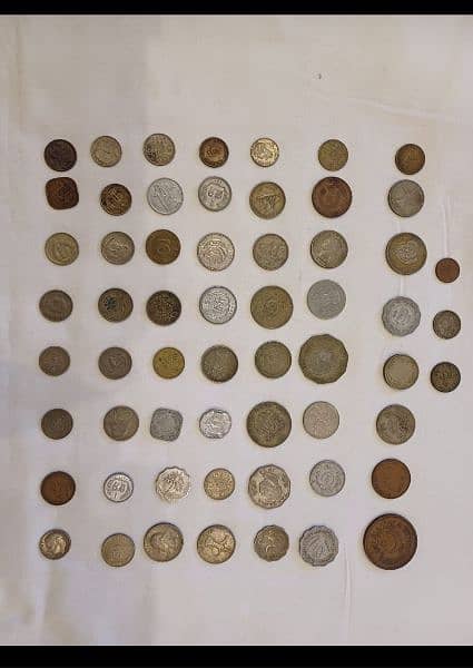 127 old coins collection 0