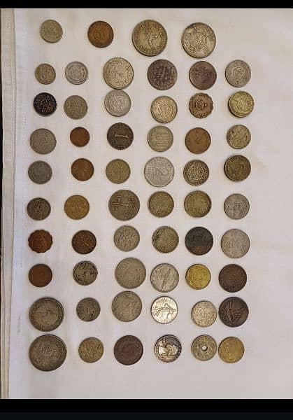 127 old coins collection 1