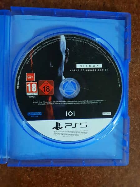 hitman world of assassination ps5 game 10/10 condition 1