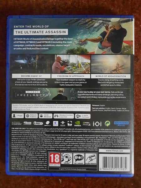 hitman world of assassination ps5 game 10/10 condition 2