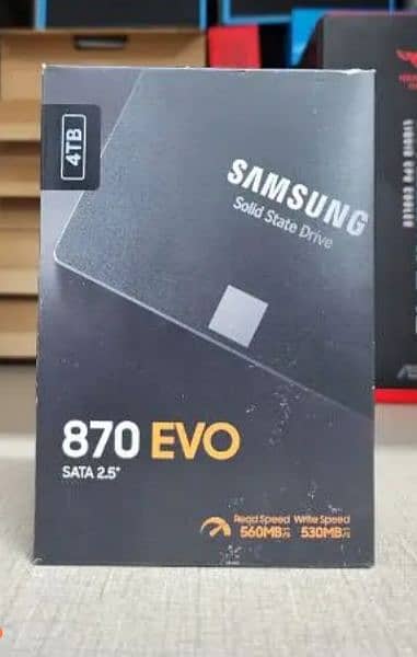 4tb SSD Samsung 870 Evo New 1