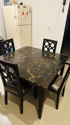 marble slab dining table