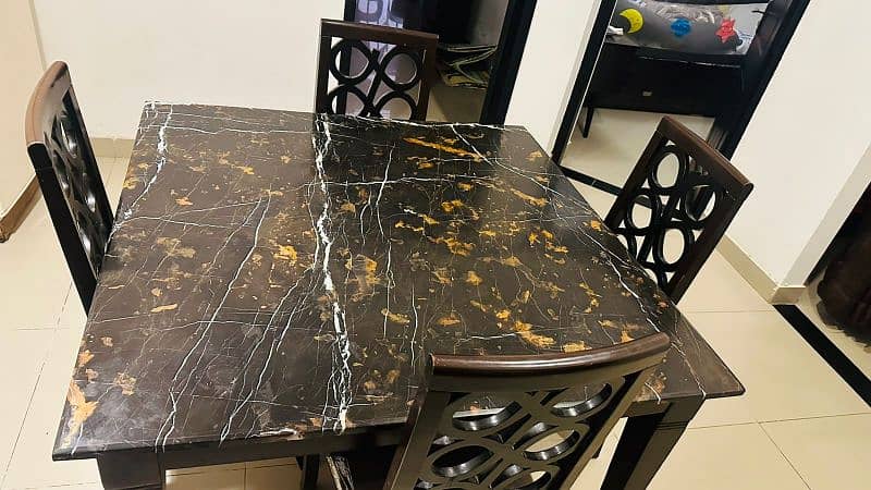 marble slab dining table 2