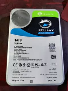 14tb hard disk for sale. 100 percent health.