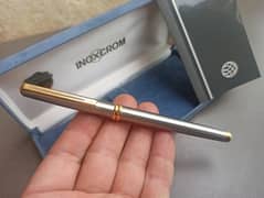 INOXCROM Fountain Pen gold plated made in Spain