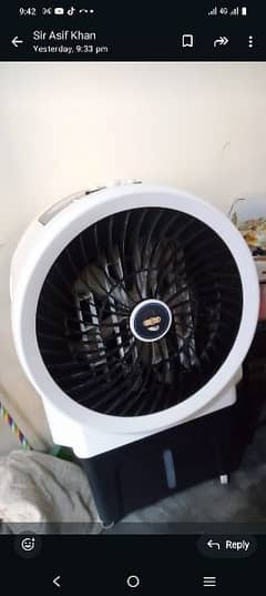 super Asia air cooler with cooling bottles