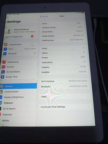 iPad Air 1 A1474 16Gb 0