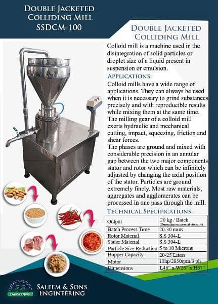 collider machine , coating machine, cream/ointment filling machine 4