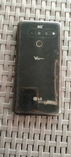 Lg v50 6/128 all ok no any fault exchange iphone sath paisa da do ga.