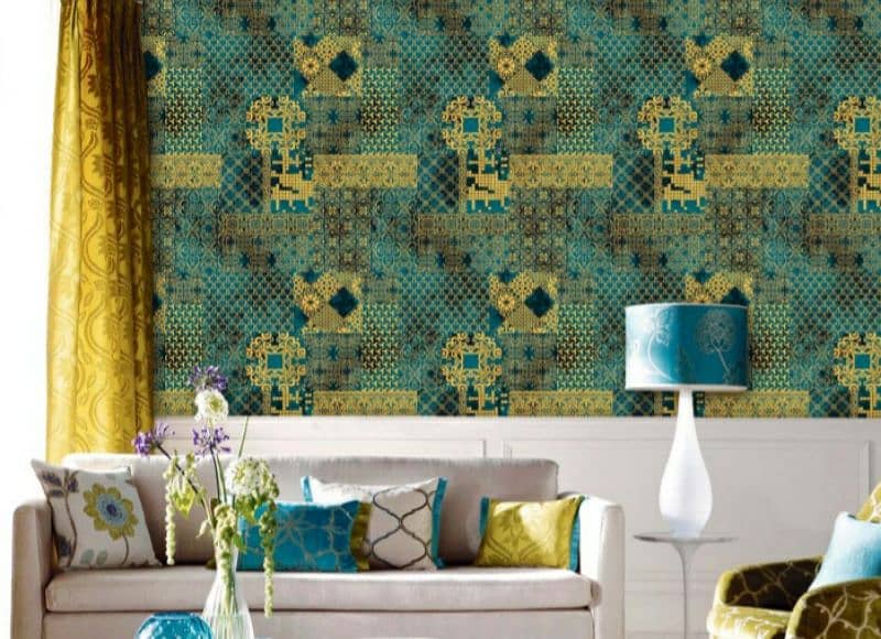 Wallpaper roll (best quality) Rs. 75 per sqft 10