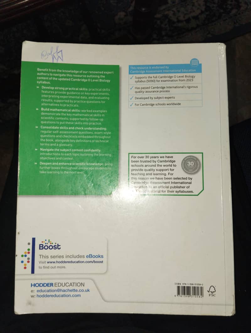 O level Biology new edition 1